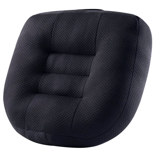 WYJHNL Ergonomic/Orthopedic Seat Cushion for Office Chair/Car, Seat Pad/Seat Pads/Seat Heightening Car Adult Seat Heightening for Bottom, back pain, Floor, Chair 40x40cm Black