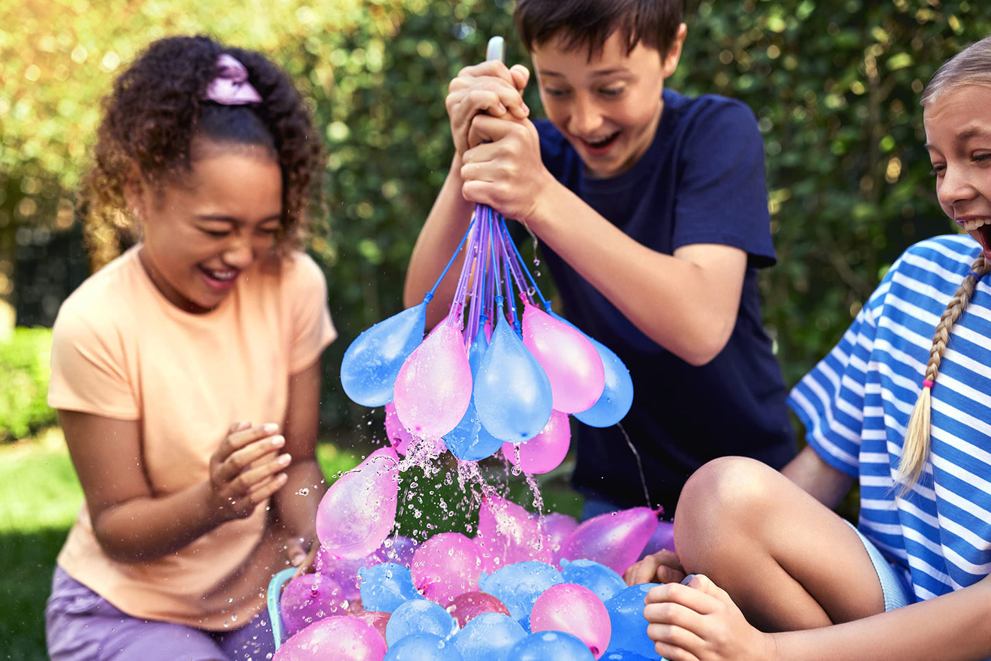 Bunch O Balloons Tropical Party 200+ quick-fill, self-sealing water balloons (6-pack)
