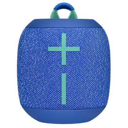 Ultimate Ears Wonderboom 2 Portable Bluetooth Speaker, 360° Sound, Waterproof & Dustproof, Outdoor Mode, Connect 2 Speakers for Stereo Sound, 13-Hour Battery Life - Individually, Blue