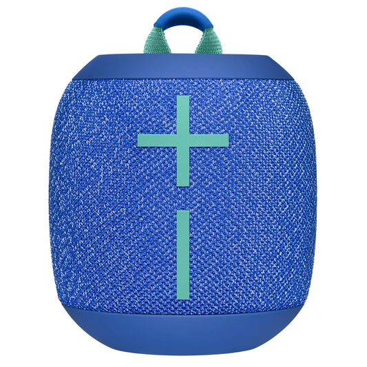 Ultimate Ears Wonderboom 2 Portable Bluetooth Speaker, 360° Sound, Waterproof & Dustproof, Outdoor Mode, Connect 2 Speakers for Stereo Sound, 13-Hour Battery Life - Individually, Blue