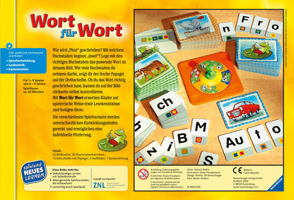 Ravensburger 24955 - Word for Word - Playing and Learning for Children & 24944 - The Cheeky Talking Witch - Playing and Learning for Children.