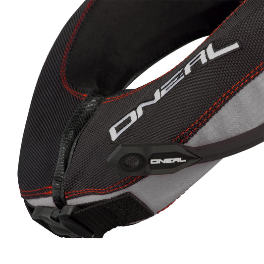 O'NEAL | Neck protection protector | Kids | MX Enduro | Easy chest access system, Removable/washable inner lining, Protection against axial compression | NX2 Neck Collar Youth | Black | One Size