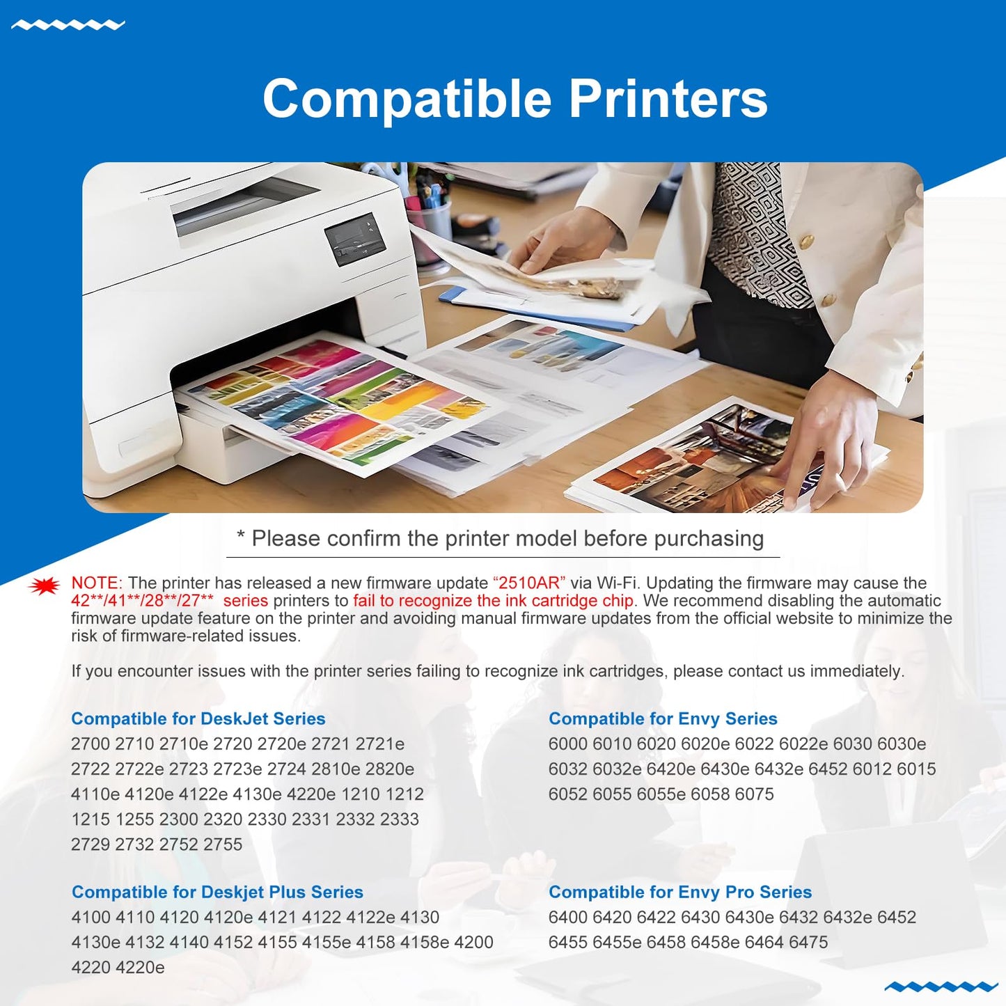 305 XL ink cartridges replacement for HP 305 printer cartridges XL set 305XL black and color for DeskJet 2700 2710 2720 DeskJet Plus 4110 4120 Envy 6010 6020 Envy Pro 6400 6430