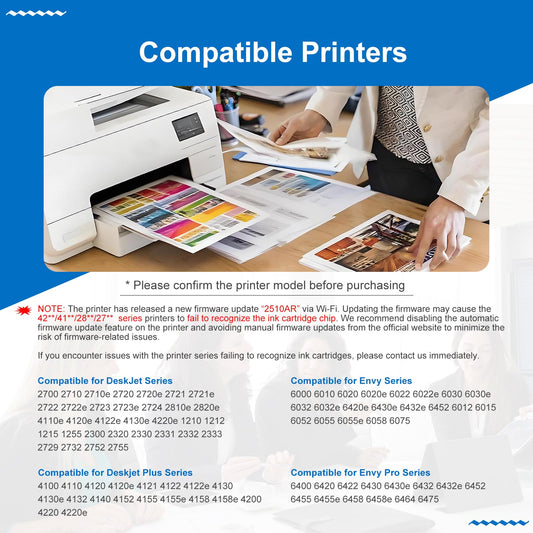 305 XL ink cartridges replacement for HP 305 printer cartridges XL set 305XL black and color for DeskJet 2700 2710 2720 DeskJet Plus 4110 4120 Envy 6010 6020 Envy Pro 6400 6430
