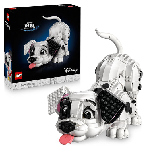 LEGO | Disney 101 Dalmatians Puppy - Adult Building Set - Transforms into 6 cute puppies with rotating head and tail - DIY Home Decor - Gift idea for fans - 43269
