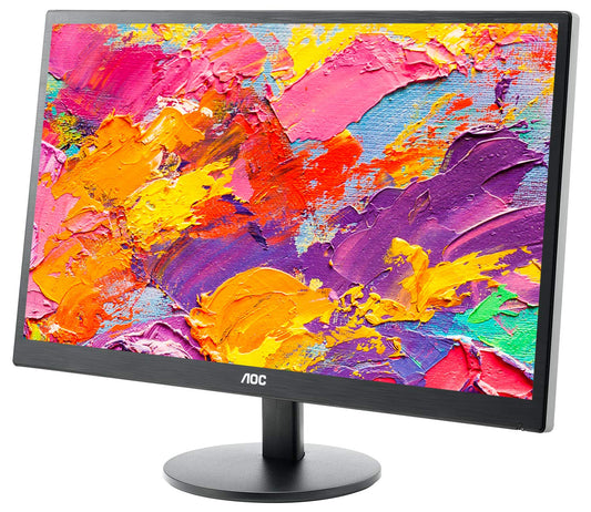 AOC M2470SWH - 24 inch FHD Monitor (1920x1080, 60 Hz, VGA, HDMI) black