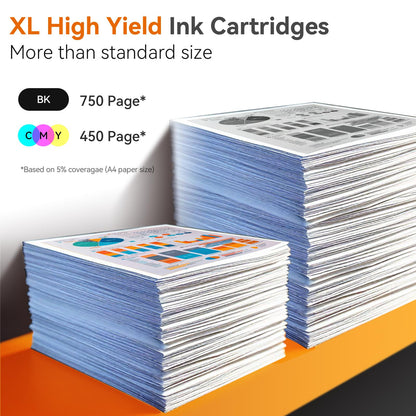 305XL printer cartridges 305 replacement for HP 305 printer cartridges for printer cartridge HP 305 XL, 305 for HP Deskjet 2820e cartridges 2720e 2700 2800e 4120e 4220e 2710e 4100 Envy 6000 6020e 6032e 6420e 6432e