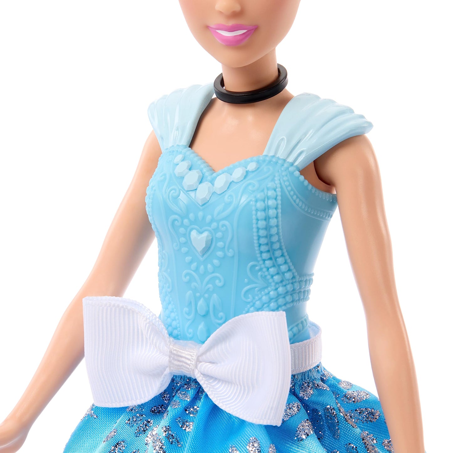 Disney Princess toy, Cinderella fashion doll with friend figure and 12 secret fashion and accessory pieces, inspired by the Disney movie, gifts for kids.