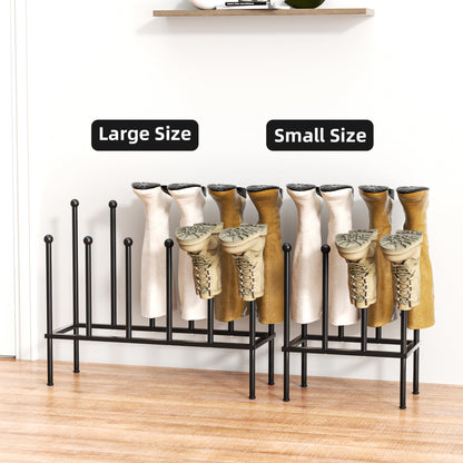 pickpiff Shoe rack Standing Metal Black - Freestanding shoe cabinet, shoe rack for dorm, closet, entryway, bedroom, patio, outdoor, hallway, shoe rack organizer for 4 pairs.