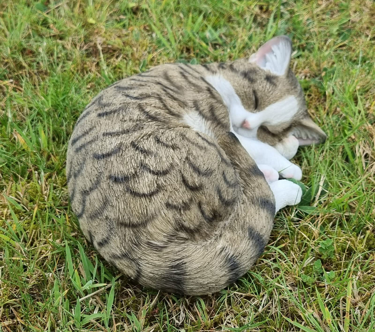 Specialty store Plus DECORATIVE CAT figurine Minka sleeping animal figurine cat figurine for indoor and outdoor use