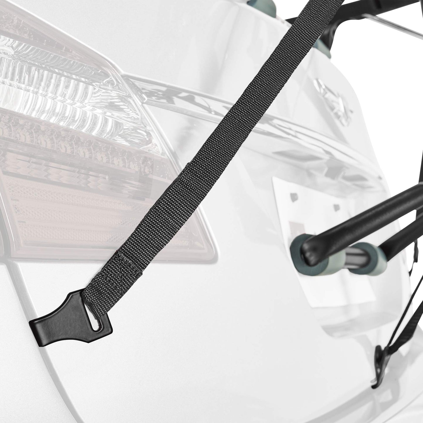 Allen Sports Luxe bicycle carrier for 2 bikes for trunk mounting, model 102DN-R, Black