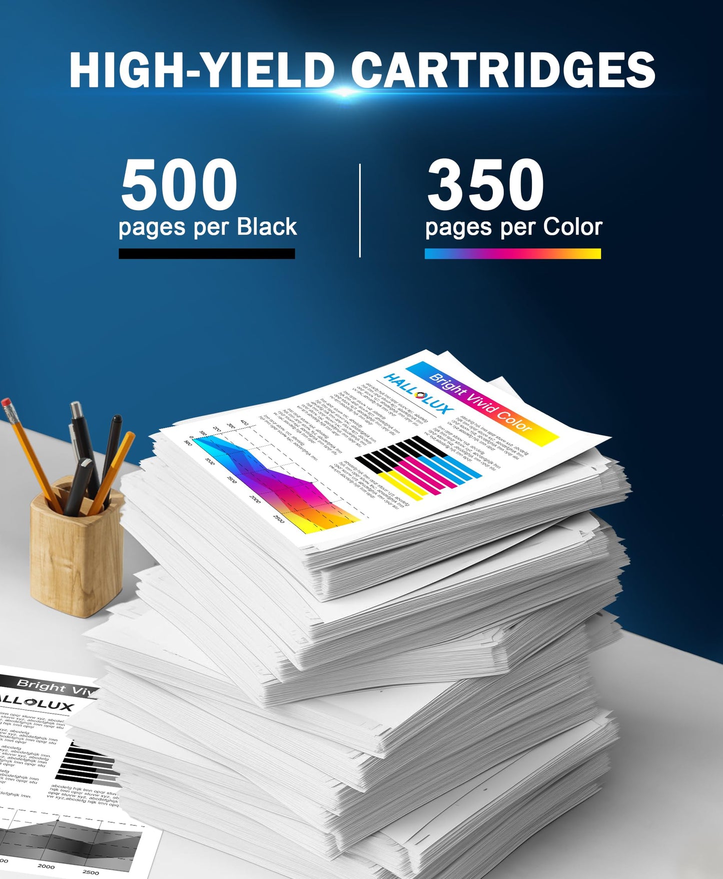 HALLOLUX 604 printer cartridges 604 XL Compatible for Epson 604 cartridges 604XL Multipack for Epson XP 2205 cartridges for XP 3200 XP 4200 XP 3205 XP 4205 Workforce WF 2930 WF 2935 WF 2910 (10-pack)