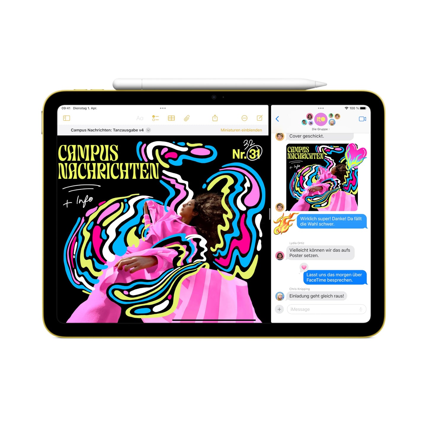 Apple iPad with A16 chip: 11" Liquid Retina Display, 512GB, Wi-Fi 6, 12MP front / 12MP rear camera, Touch ID, all-day battery - Silver