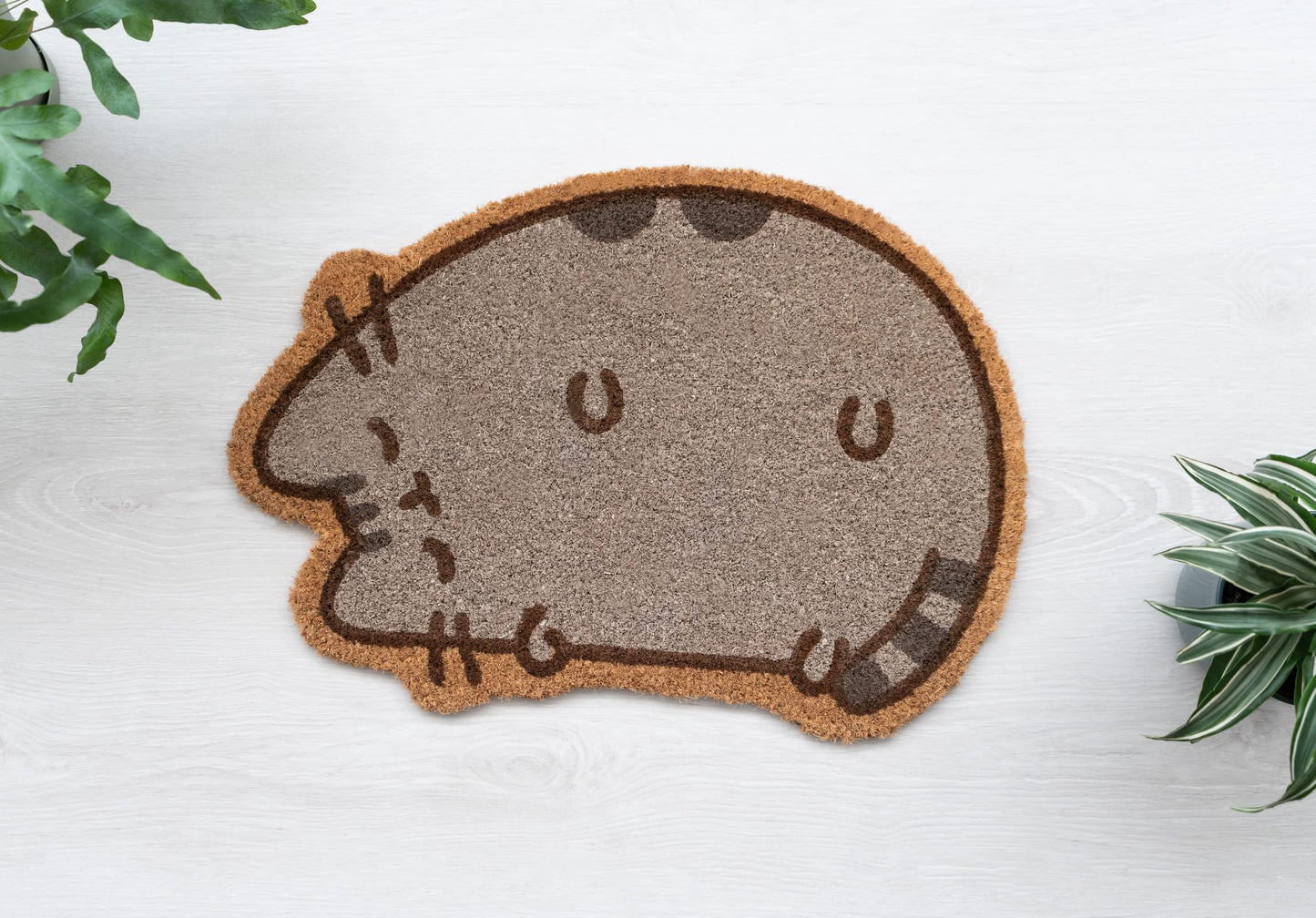 Group Erik Coconut doormat Pusheen Cat - dirt trapping mat 40x60 cm - funny doormat - indoor kawaii decoration merch