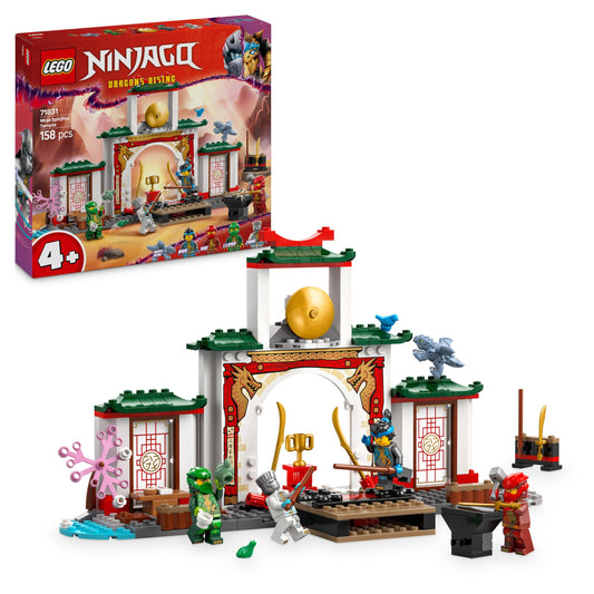 LEGO NINJAGO Spinjitzu Temple of the Ninja - Playset with 4 minifigures and 1 dragon figure - Building set - Christmas or birthday gift for boys and girls aged 4 and up 71831