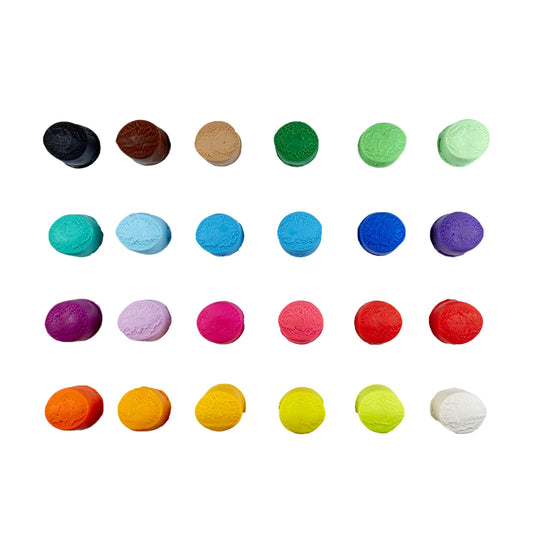 Play-Doh pack of 24 x 84g tubs, crafting set with a colorful selection of colors to inspire creativity, exclusively available on Amazon, great for kids aged 2 and up.