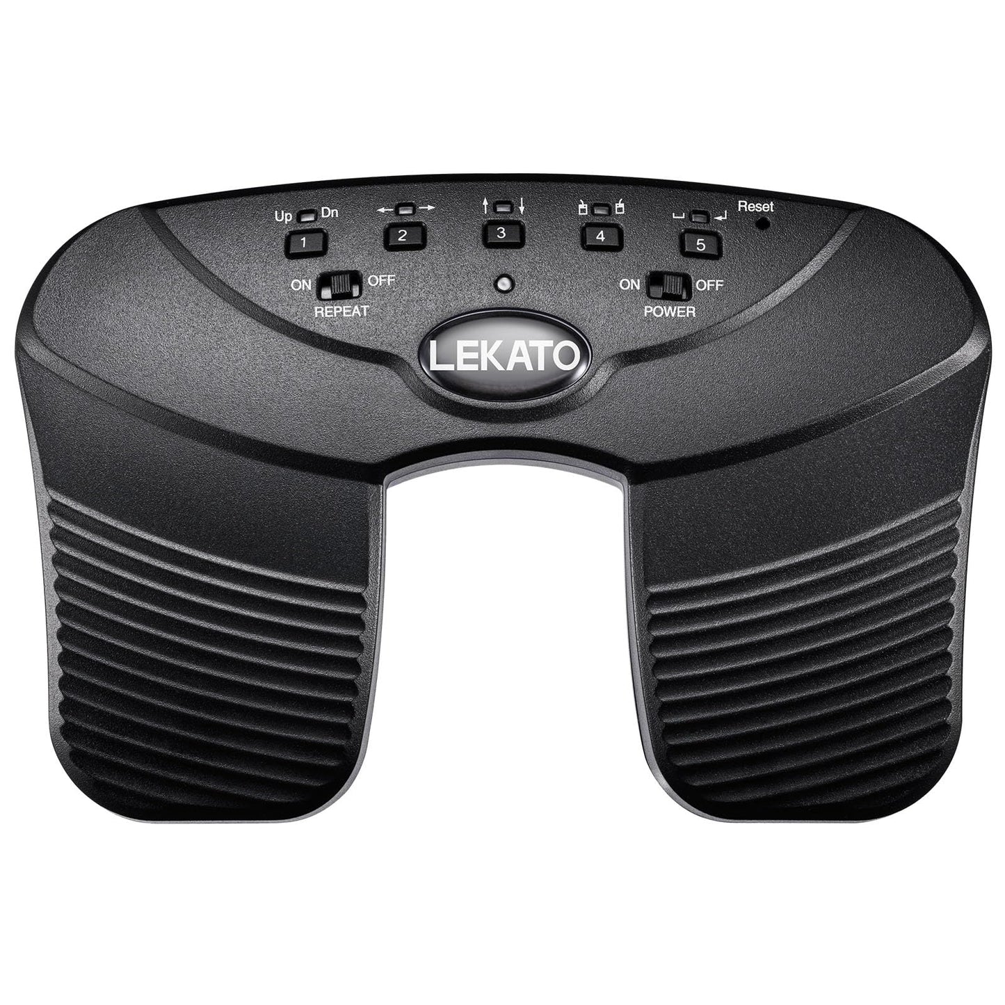 LEKATO Bluetooth Page-Turning Pedal Silent Music Sheet Page Turner Foot Pedal for Tablet and Phone