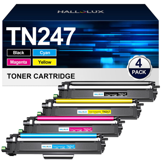 TN-243CMYK TN-247 toner cartridge TN247 TN243 compatible for Brother TN243CMYK TN-243 for Brother MFC L3750CDW DCP-L3550CDW MFC-L3770CDW MFC-L3710CW DCP-L3510CDW MFC-L3750CDW (4-pack)