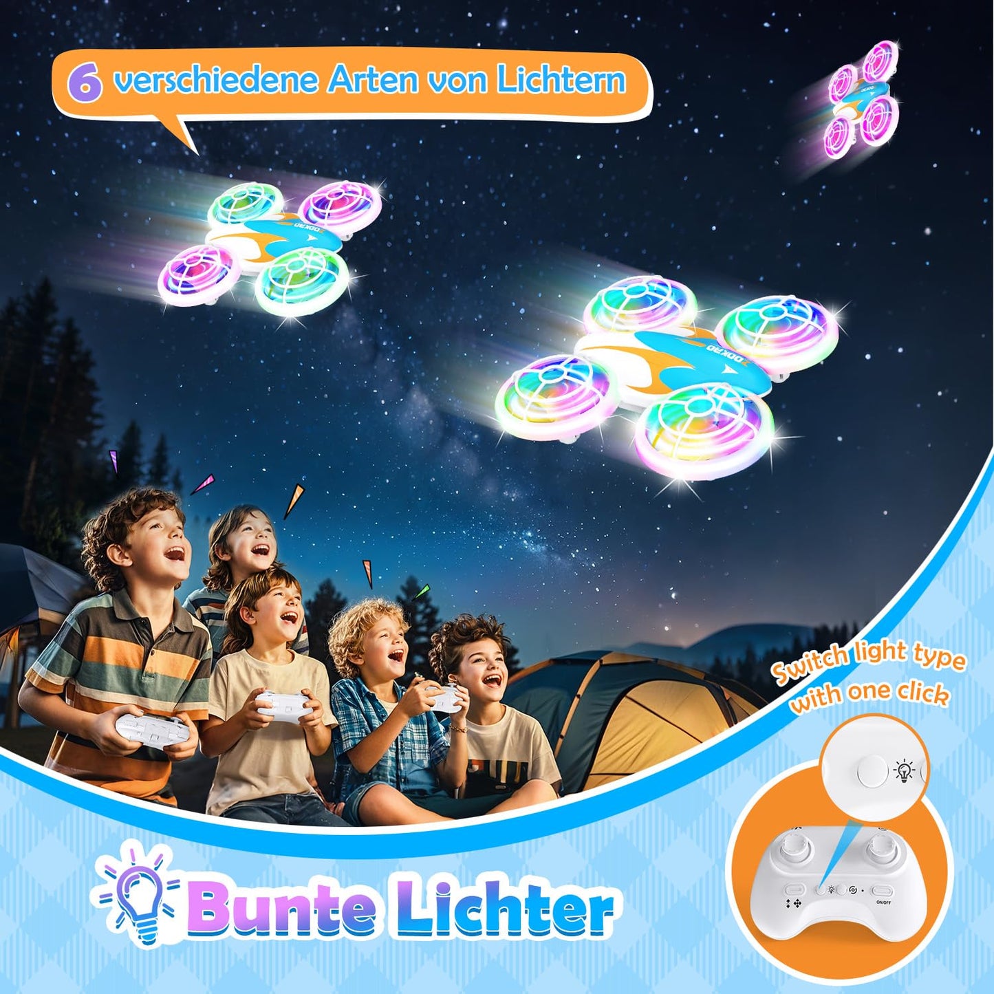 Zookao Mini Drone for Kids Toy