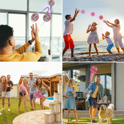 XINHOME flying ball, flying ball with LED lighting, Orbi ball drone kids flying orb ball hover toy gifts for boys girls 6-12 years flying orb ball toy