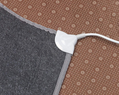 infactory Bathroom Heated Rug: Heatable floor mat, fleece fabric, 105x55cm, 60 °C, 155 W (Floor mat, heated rug for camper, mattress topper)