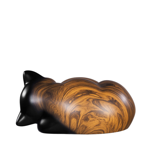 Kriss Art Pet Urns, Sleeping Resin Cremation Cat Urn, Cat Urns for Ashes, Small Pet Urn...
