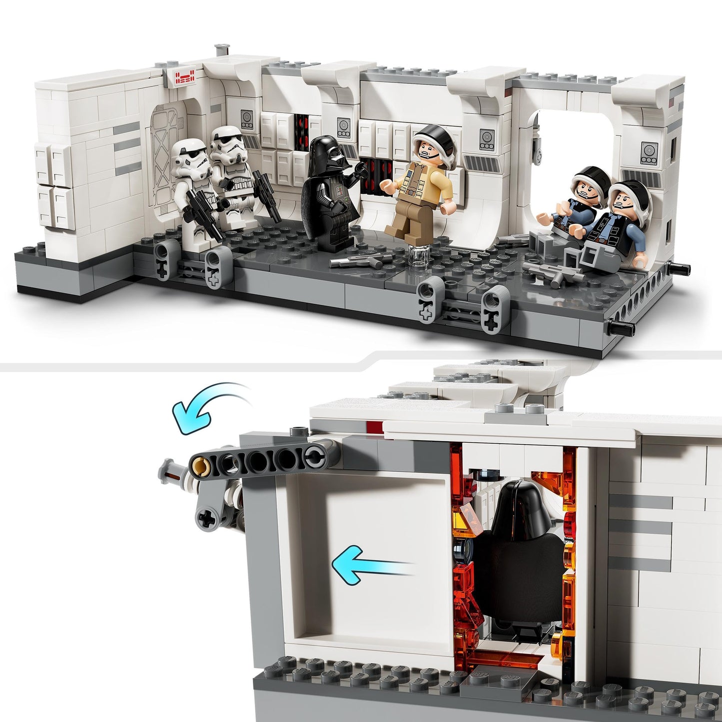 LEGO Star Wars The Tantive IV Set, building toy from the movie A New Hope, fantasy playset for kids to collect, gift idea for boys and girls 8+, as well as collectors. 75387