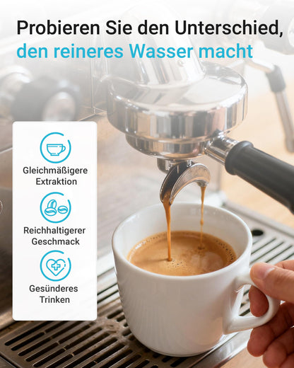 AQUA CREST water filter replacement for Brita® Intenza; Siemens® TZ70033, TCZ7003, EQ. Series; Bosch® 12008246 - including various models from Neff® & Gaggenau®, reduce PFAS, PFOA/PFOS (6).
