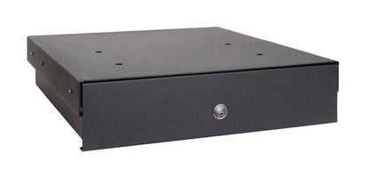 ARREGUI Box-in 22000-S1 Safe for Concealment in Kitchen Plinth, 9.8x41x45 cm, 12L, Black, 9.8 x 41 x 45 cm