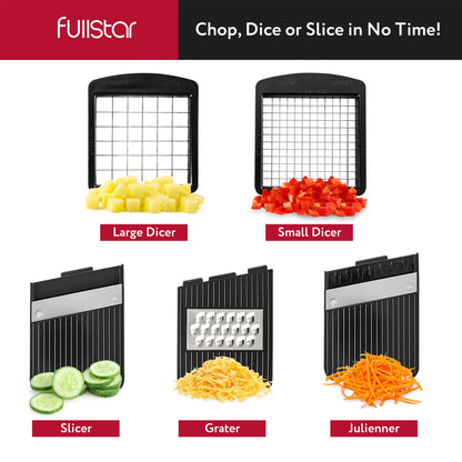 Vegetable slicer mandoline vegetable slicer cucumber slicer onion slicer potato slicer fruit slicer grater for vegetables and cheese julienne cutter (all-in-1 black)