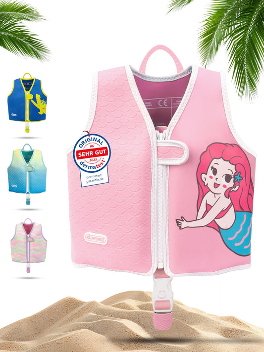 KIDVERSE  Swim Vest for Children 1-2 Years - Comfortable Swim Aid with 52cm Waist - Swim Aid for Children 1-2 Years - Kids Swim Vest for Learning to Swim - Children's Swim Vest