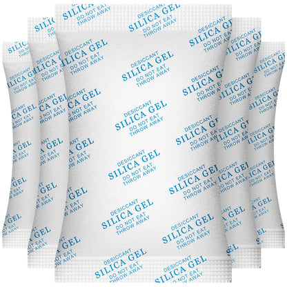 O2frepak 20 grams 30 count Moisture Absorber Sachets, Silica Gel Desiccant Packs for Storage, 20g Silica Gel Packets