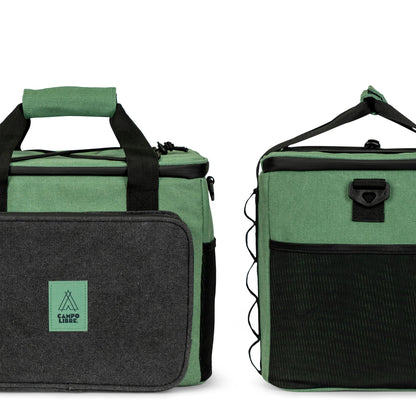 Campo Libre.® Hulk I Premium Camping Cooler Bag 30L & 20L I Small Cooler Bag with Waterproof Zippers I our cooler bags are collapsible I high-quality thermal bag in popular size