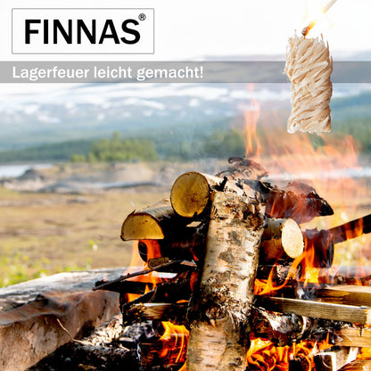 FINNAS Firelighters fireplace starter grill lighter oven lighter wood wool lighter 20kg approx 1600 pieces eco-friendly wax starter wood starter firepit campfire smoker long burning time