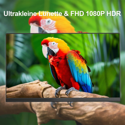15.6'' Portable Monitor, 1080P FHD Portable Monitor with Protective Cover, Portable Mobile IPS Screen with Speakers, Ultra-Thin Second Screen for Laptop/PC/Mac/Xbox- USB-C & HDMI Connection.