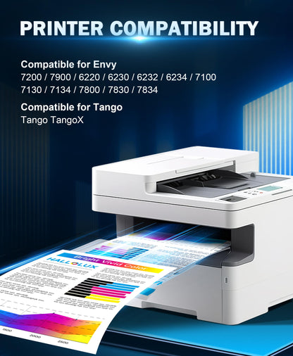 303 XL 303XL Multipack Remanufactured Printer Ink Cartridges Compatible with HP 303 Printer Ink Cartridges for HP Envy 7830 Printer Ink Cartridges for HP Envy Photo 6232 6230 6220 7130 7134 6234 (2-Pack)