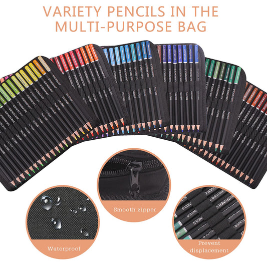 Vozuna 120 Colored Pencils for Adults Set, perfect for drawing, sketching, shading, and coloring. Vibrant colored pencils for adults and professional artists.