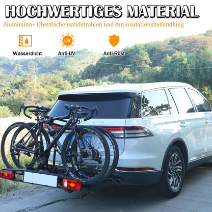 Sorlpv Bike Carrier Frame Holder 32CM Length, Universal Short Bike Frame Holder Lockable, Aluminum Frame Holder for Bike Frame Diameter: Ø 3-6cm