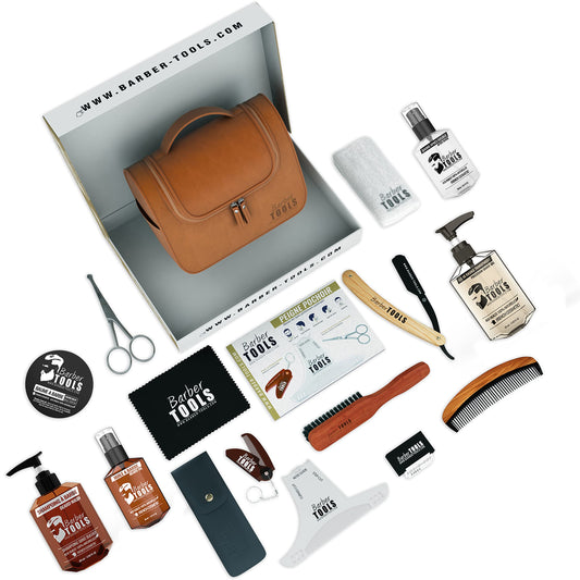 ✮ BARBER TOOLS ✮ Kit/Beard care set/Beard grooming set/Beard and shave | Cosmetics Made in France