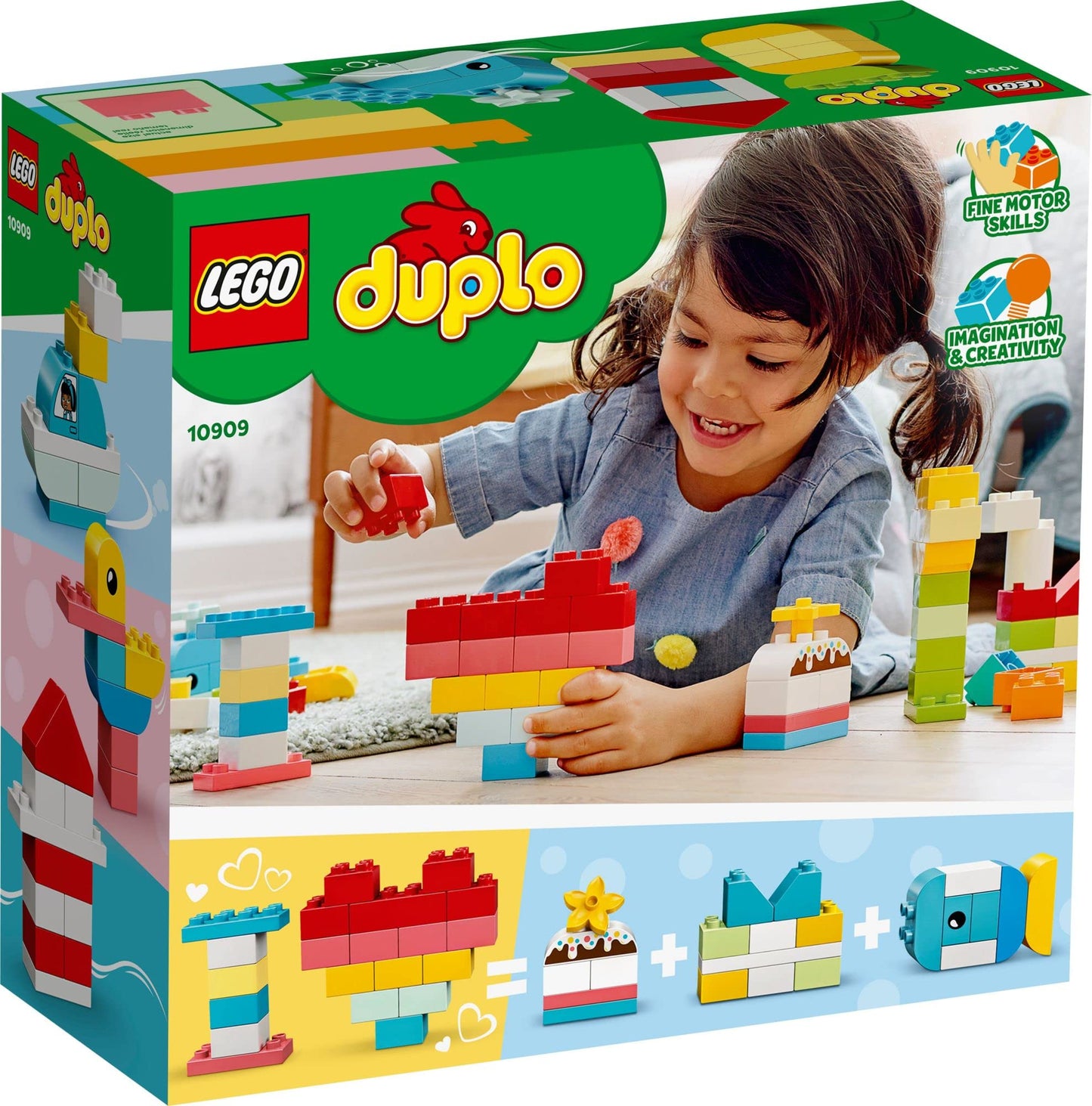 LEGO DUPLO Classic My First Building Fun, Brick Box, Construction Toy, Educational Toy for Toddlers aged 1.5-3 years 10909