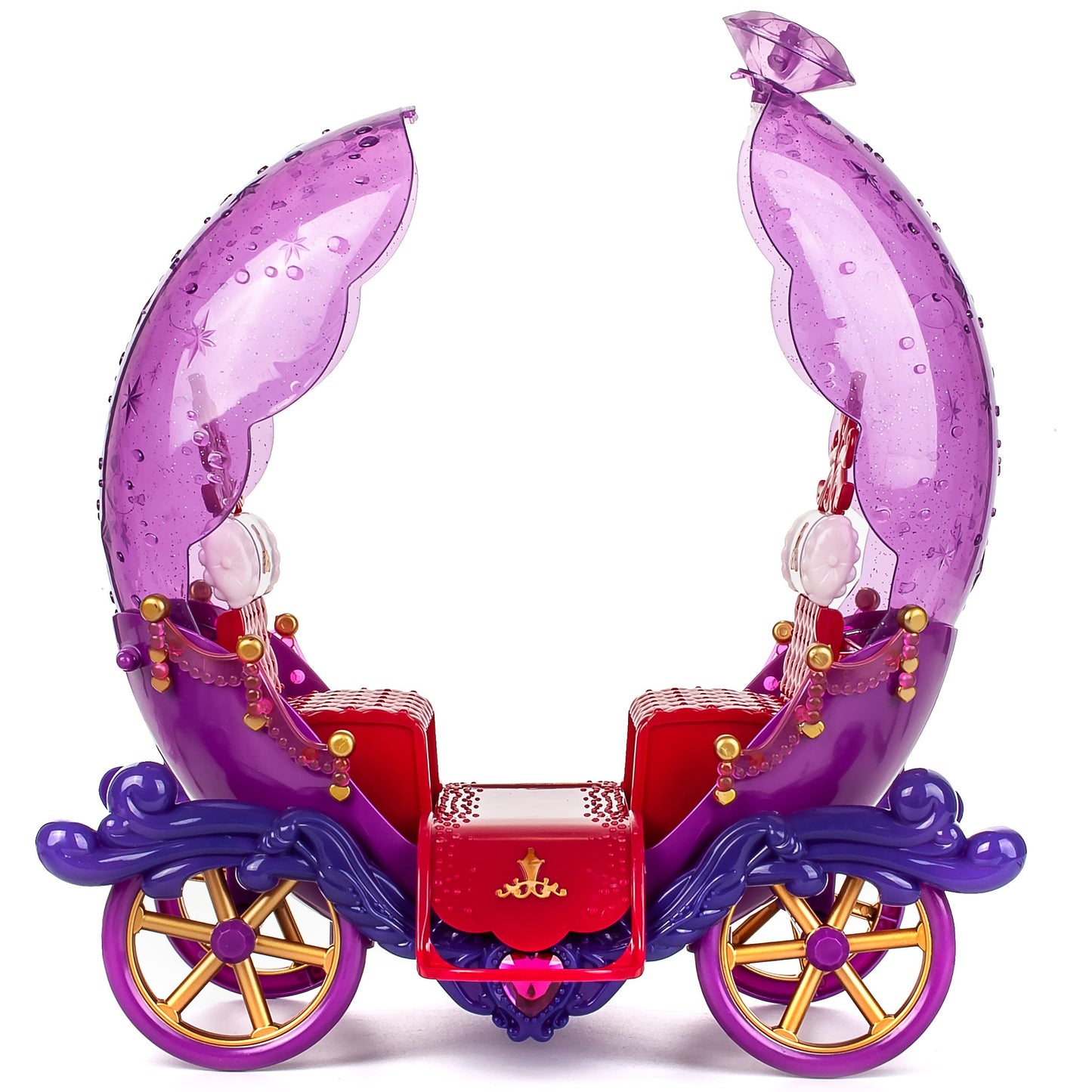 Doll carriage with horse & doll - purple for Barbie dolls - Steffi Love - LOL Surprise toy doll - Princess horse carriage - fairytale carriage.