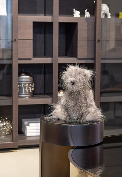 SIGIKID 39682 Oh Good Edition BeastsTown Bear for girls, boys, and adults. Recommended plush toy for ages 3 and up. Grey-black bear.