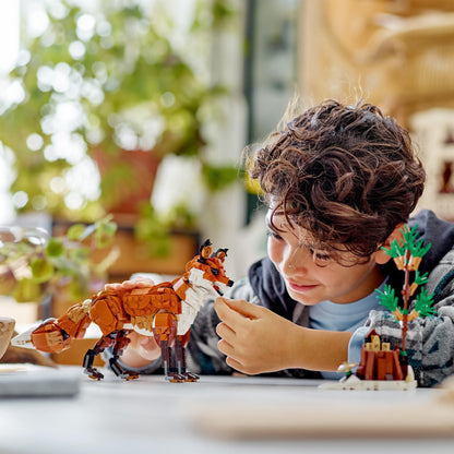 LEGO Creator Forest Animals: Red Fox, animal set with fox, owl, and squirrel toy, forest animal figures for playing and displaying, creative gift for boys and girls ages 9 and up 31154