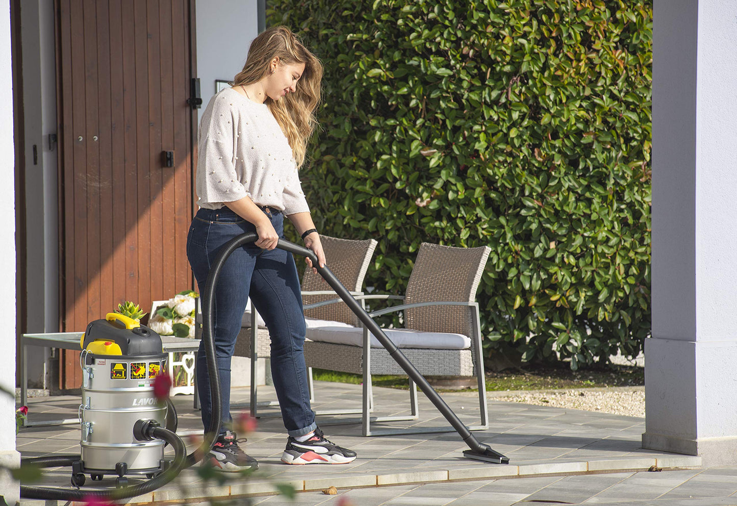 Ash vacuum Ashley Combo 4 in 1 | Dust, dry, and wet vacuum | self-cleaning filter with pneumatic shaking | By-pass cooling