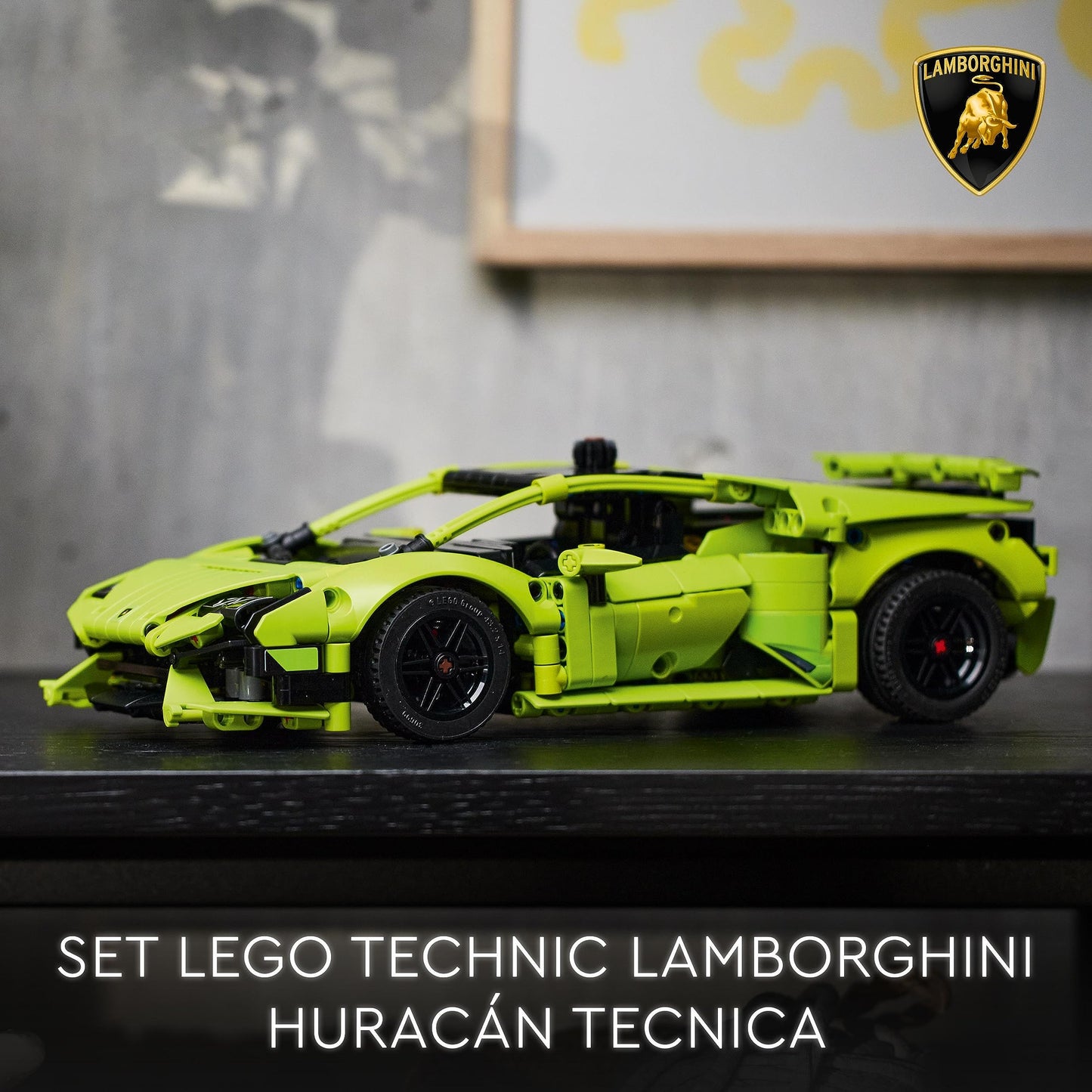 LEGO Technic Lamborghini Huracán and Technic NASCAR Next Gen Chevrolet Camaro ZL1 model car kits. Racing toy sets for collectors. Kit number 42153.