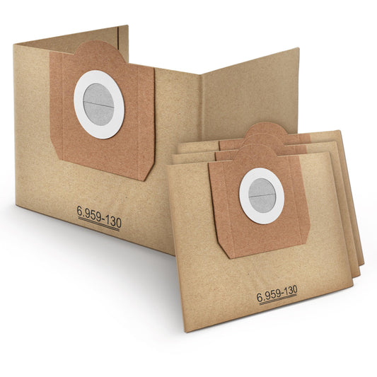 10 vacuum cleaner bags for Kärcher vacuum cleaner WD3 bags filter bags 6.959-130.0/69591300