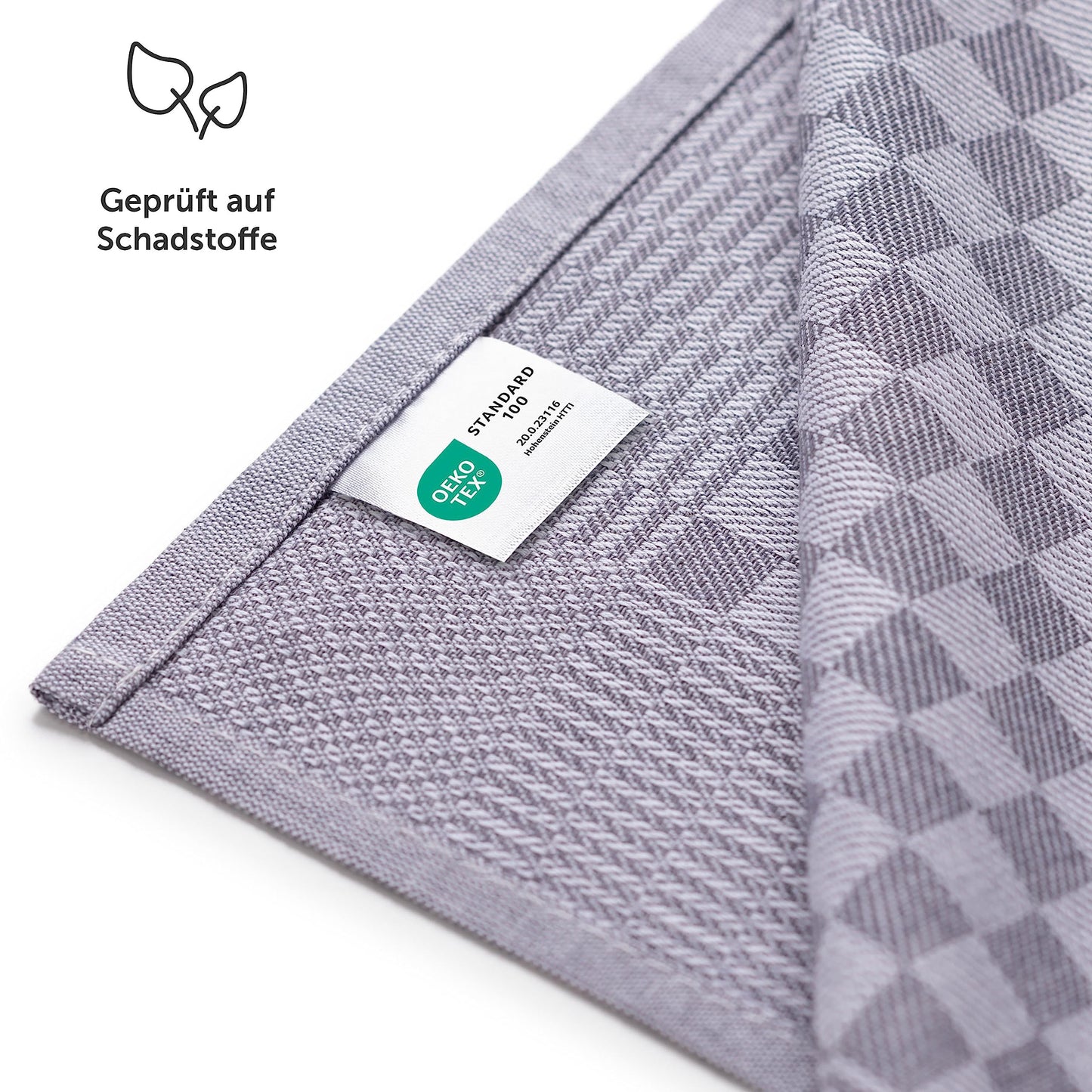 Blumtal Dish Towels Cotton 50x70 cm in a Set of 10 - Oeko-TEX certified Kitchen Towels - extremely absorbent Dish Towels - Kitchen towels washable at 95 °C - Dish Towels Red-White Checkered