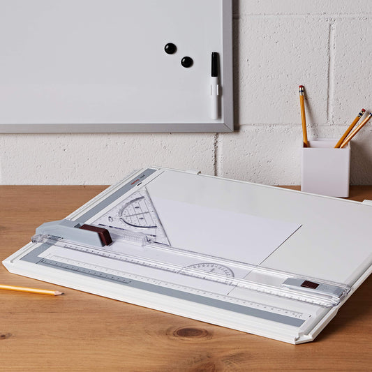rOtring Rapid A3 Drawing Board | Professional drawing board with ruler and triangle ruler