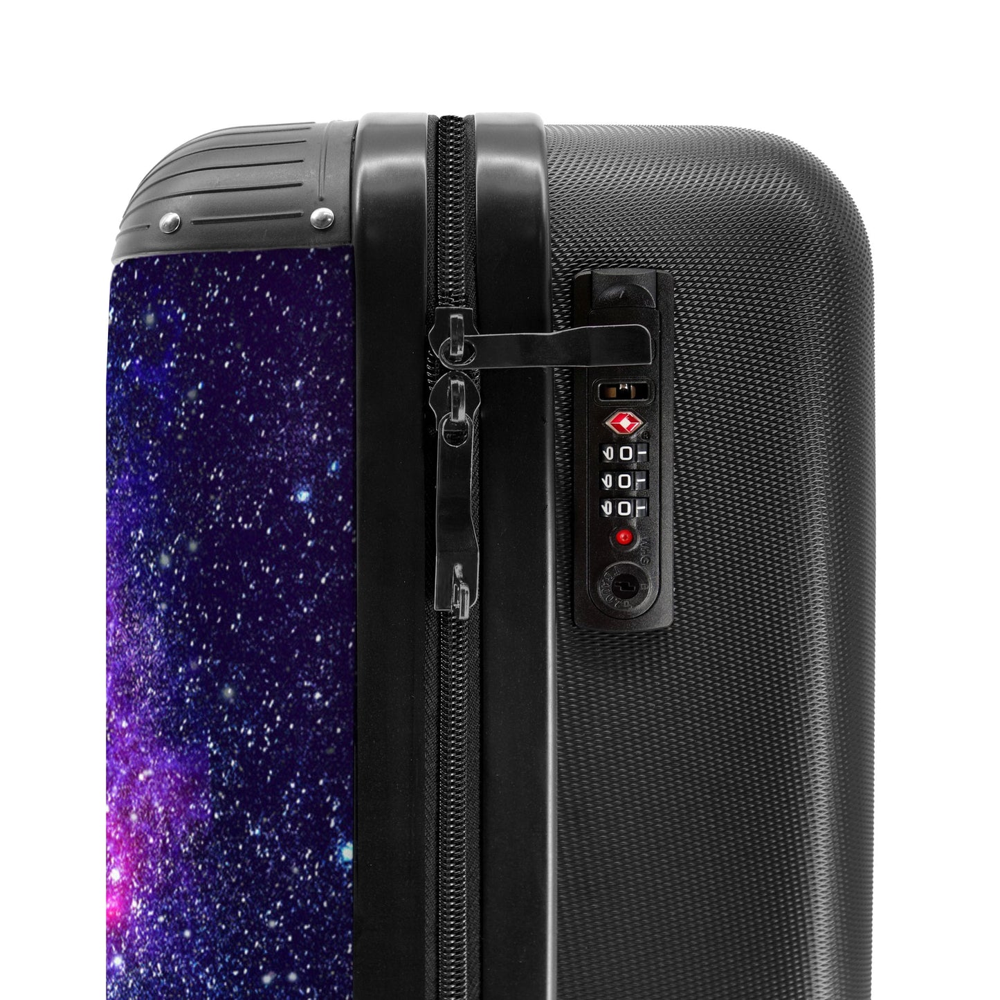 NoBoringSuitcases.com® Kids Suitcase Boys Carry-On Luggage Bag with Wheels Gift - Starry Sky - Space - Boys Suitcase Trolley small, 55x40x20