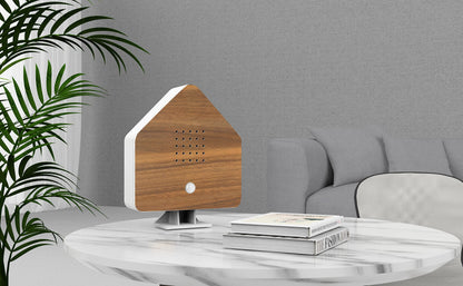Northpoint Nature Soundbox, bird, song, bird chirp, box, motion sensor, bird sound, light, rechargeable with wall mount, beechwood house